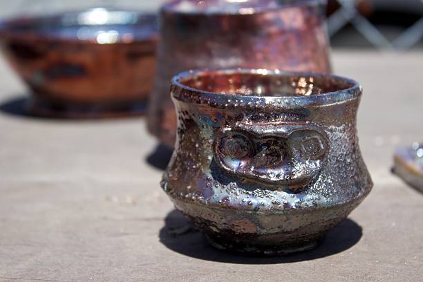 raku pottery firing