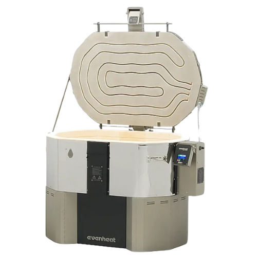 Evenheat Kiln - GTS 2541 w/ Dyna-Lift Lid Lifter - Kiln Frog