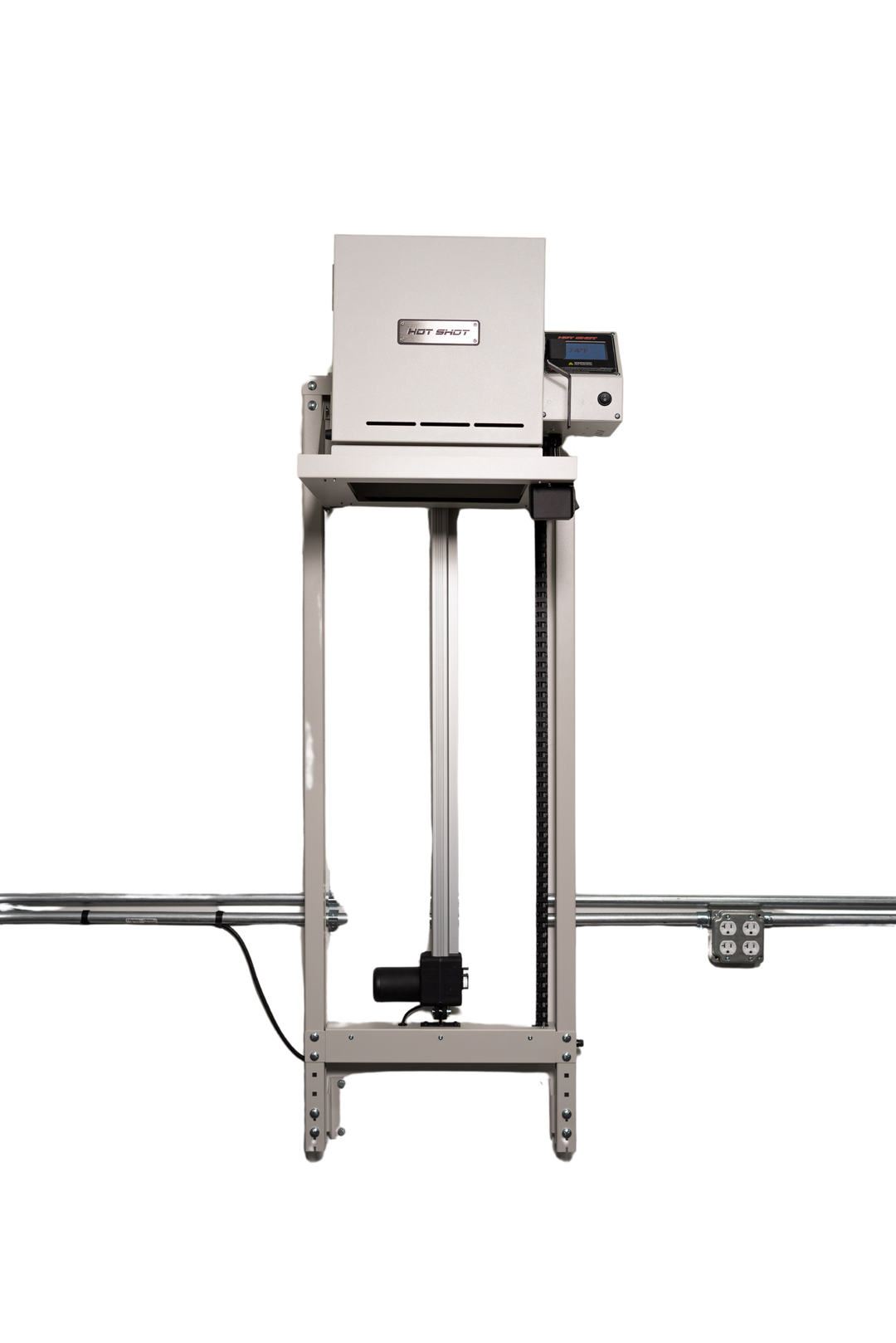 Hot Shot Oven and Kiln - VitriLift Electric Motorized Wall Mount Vitrigraph Lift