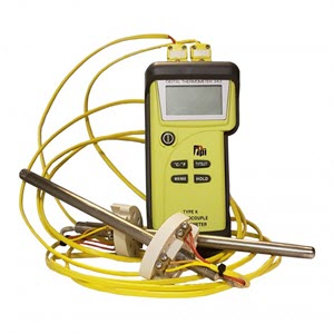 TPI 343 Digital Pyrometer w/ K-Type Thermocouple - kilnfrog.com