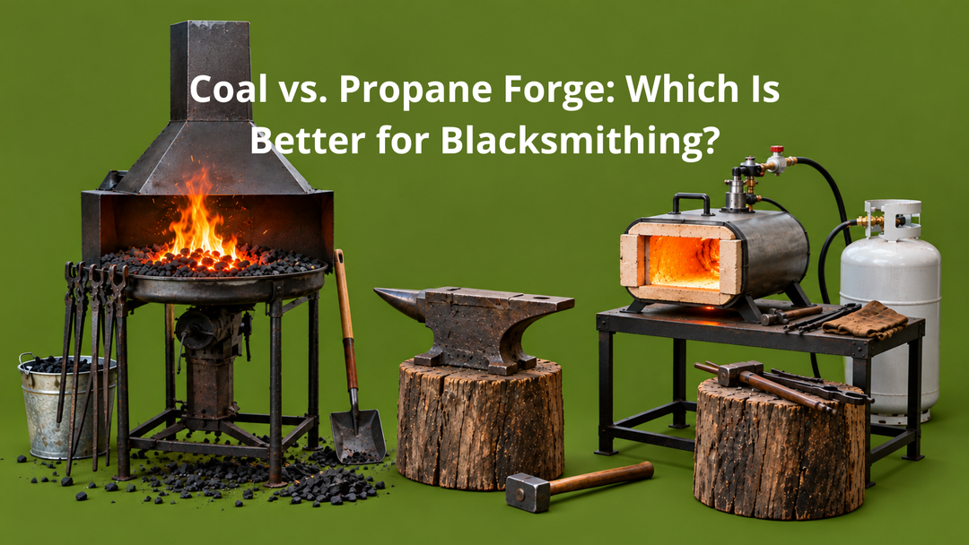 Coal vs propane forge comparison for blacksmithing