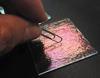 Easily Identify the Coated Side of Dichroic Glass!
