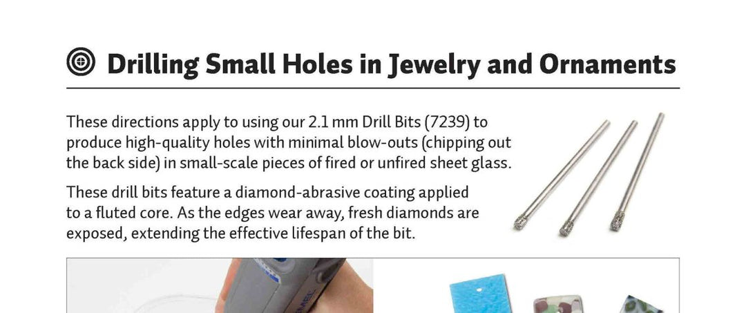 Drilling Small Holes in Jewelery