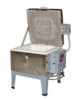 Discoloration on kilns with fiber
