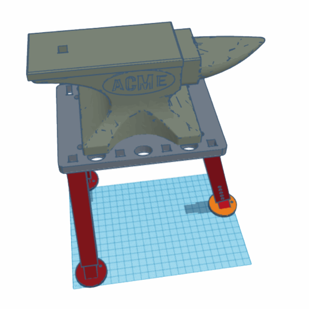 The Adjustable-height Anvil Stand