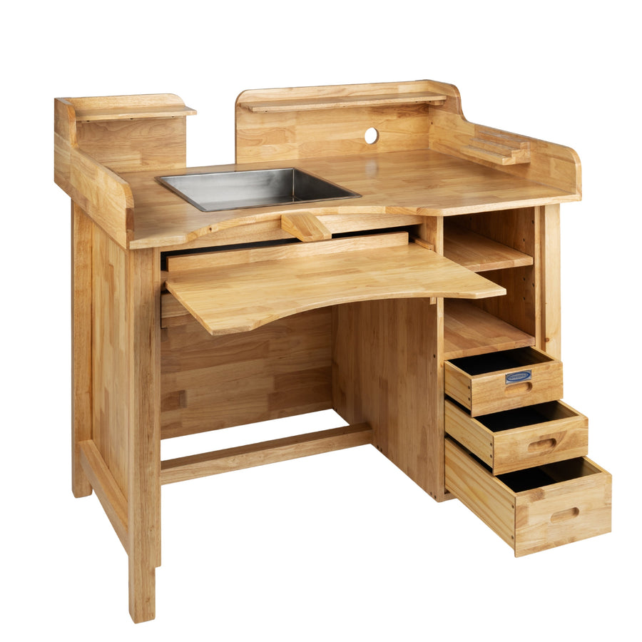 Stone Setters Workbench, Professional Series, Hardwood - Kiln Frog