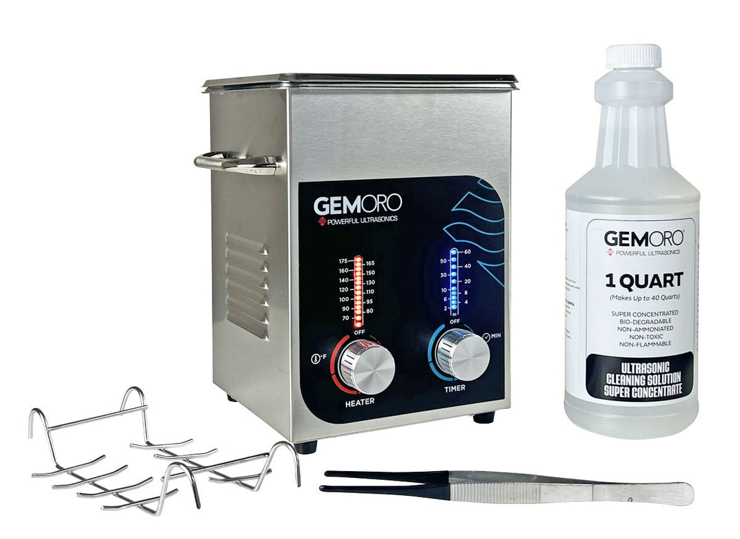 Ultrasonic (2 Quart) With Heater & Accessories - GEMORO