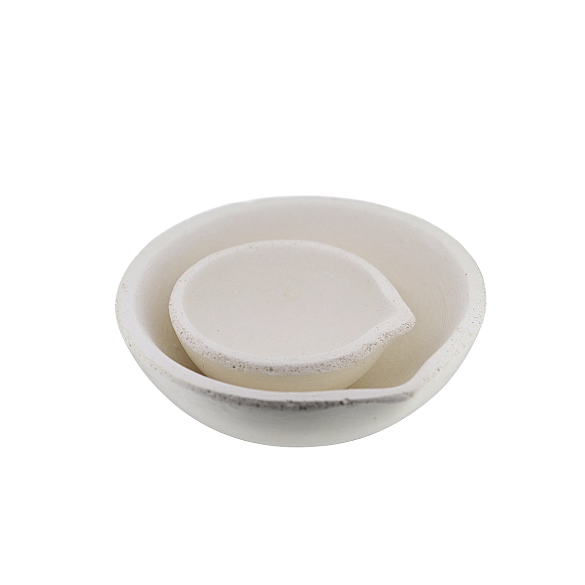 Ceramic Crucible (Melting Dish) for silver, gold, copper, and more - Kiln Frog
