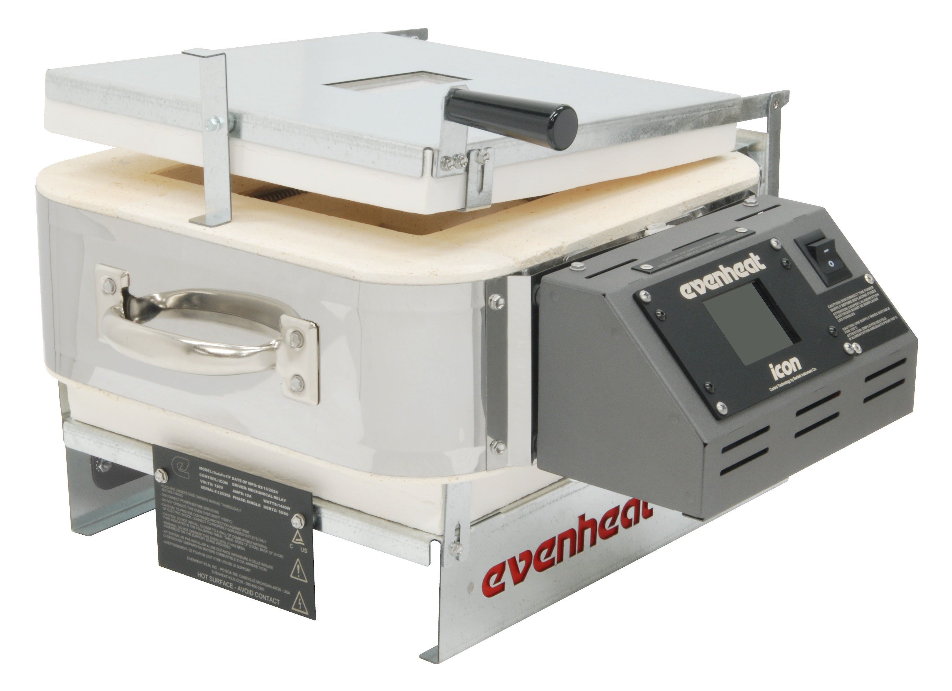 Evenheat Glass Kiln Studio Pro STP with Window | Kiln Frog