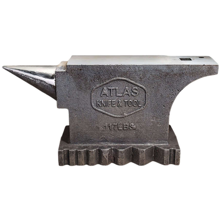 Anvil 24 in. Blue Steel Knock-Down Knife