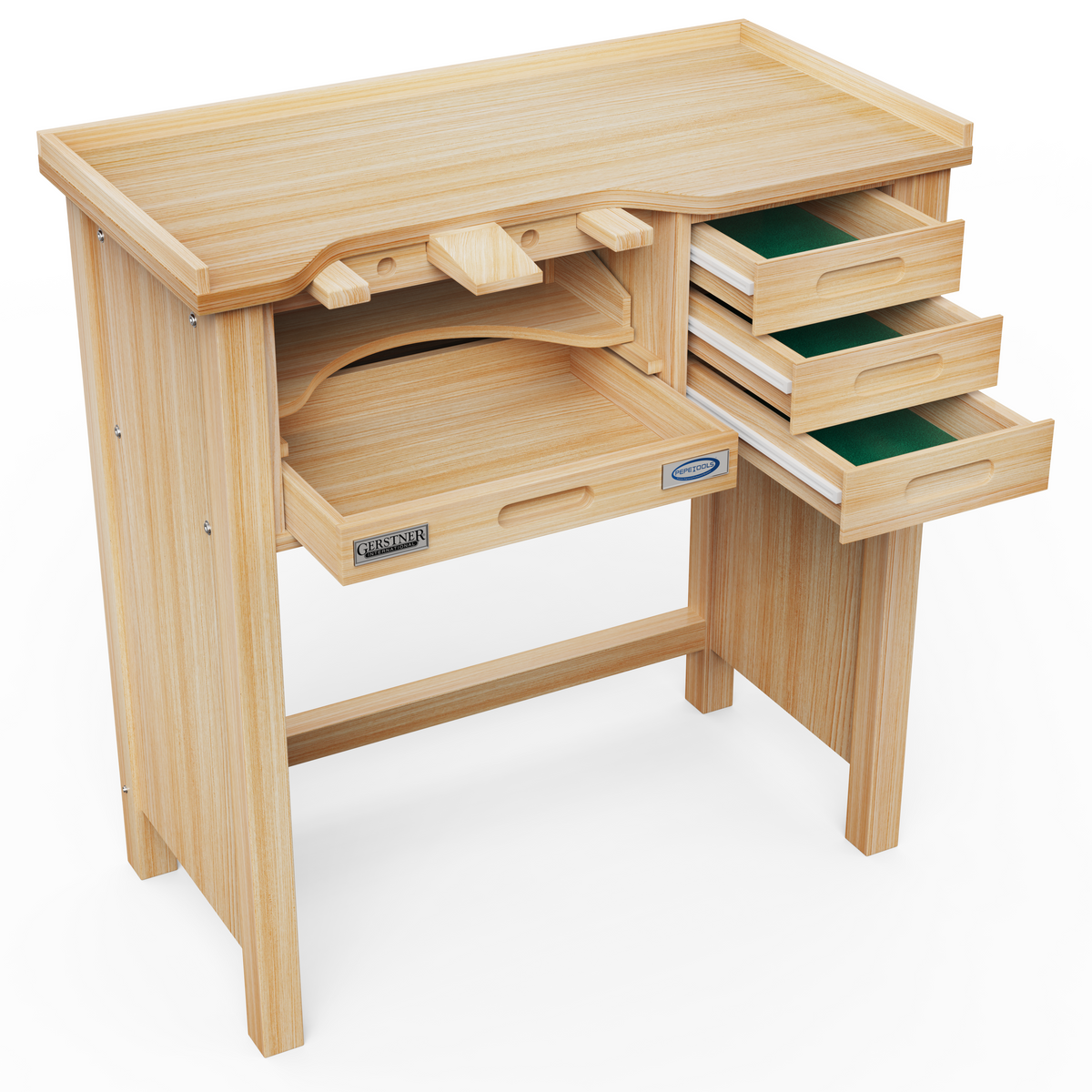 Professional Jewelers Bench by Gerstner International - Kiln Frog