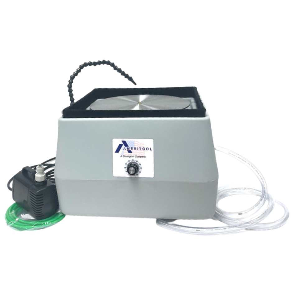 Ameritool - 12 in. HD Lap Grinder Machine - Kiln Frog
