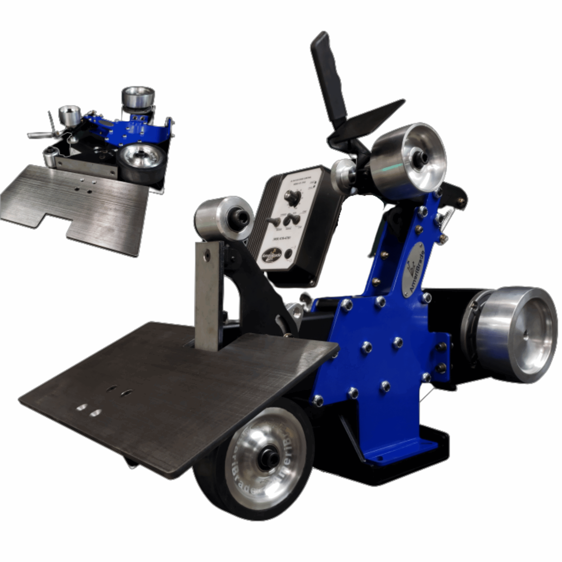 AmeriBrade Belt Grinder for Metal Foundations Package Kiln Frog