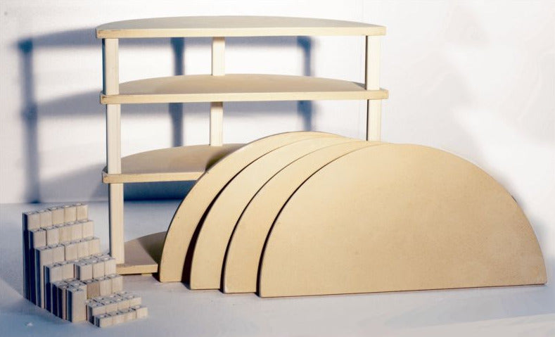 21" 10 Sided Half Shelf Kit