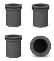 100 Oz Quick Melt Table Top Graphite Crucible - Kiln Frog
