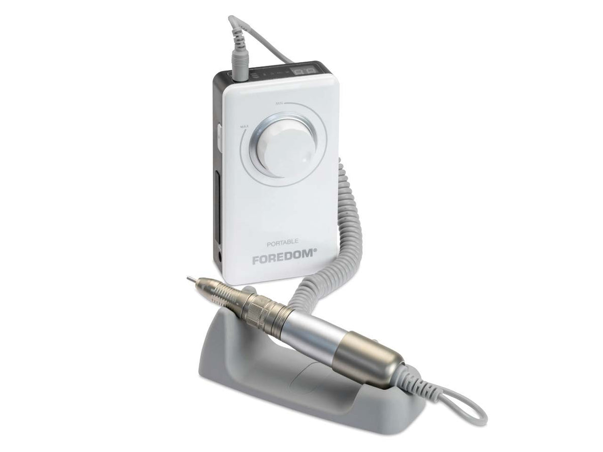 Foredom Portable Rotary Micromotor, Li-Ion, 3/32", 115V/230V - Kiln Frog