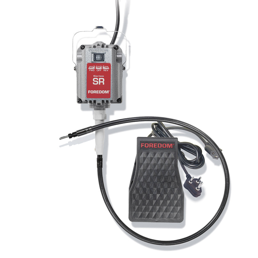Foredom SR Hang-Up Motor with Foot Pedal, M.SR-FCT - Kiln Frog