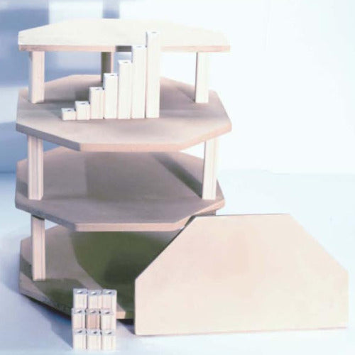 16" Octagonal Full & Half Shelf Kit - Kiln Frog
