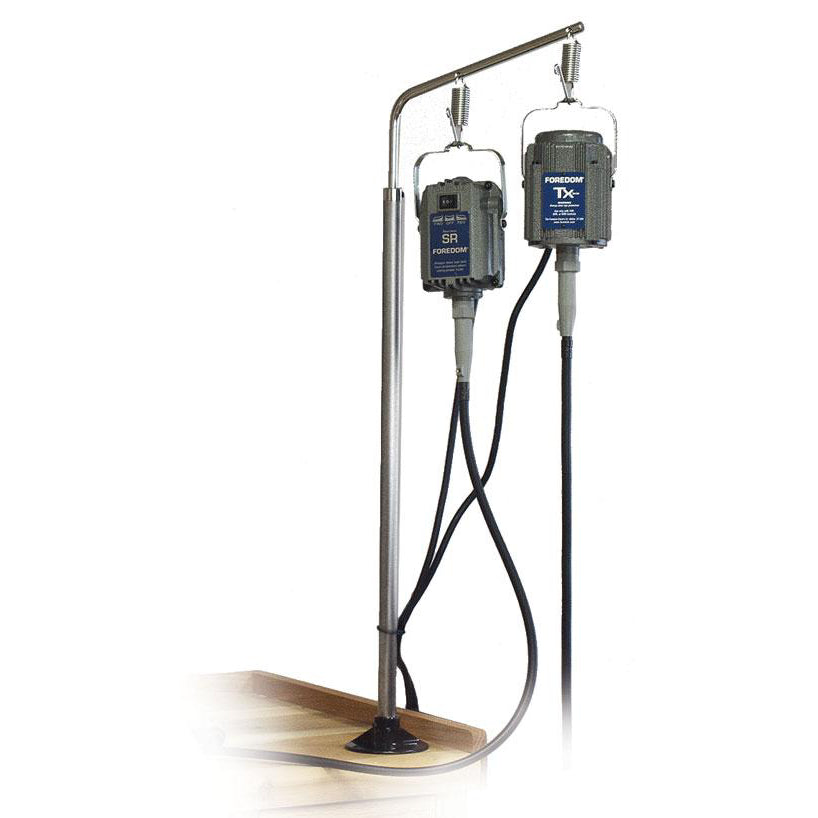 Double Motor Hanger w/ Base Mount for Rotary Motor by Foredom - Kiln Frog