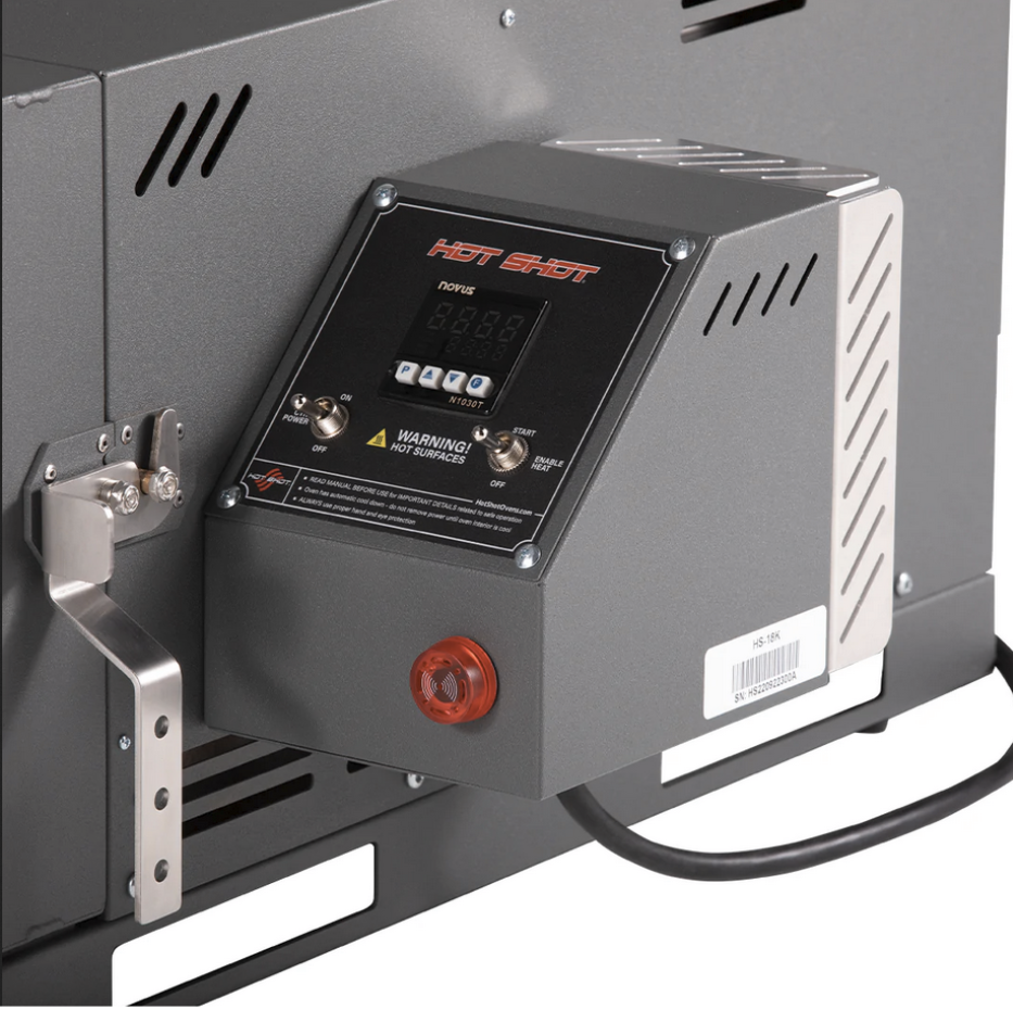 Dual Display Hot Shot Oven & Kiln HS-1200 (Ready to Ship) – Kiln Frog
