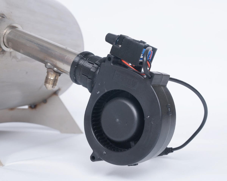 Atlas Knife Tool Graham 100k BTU forced air burner Kiln Frog